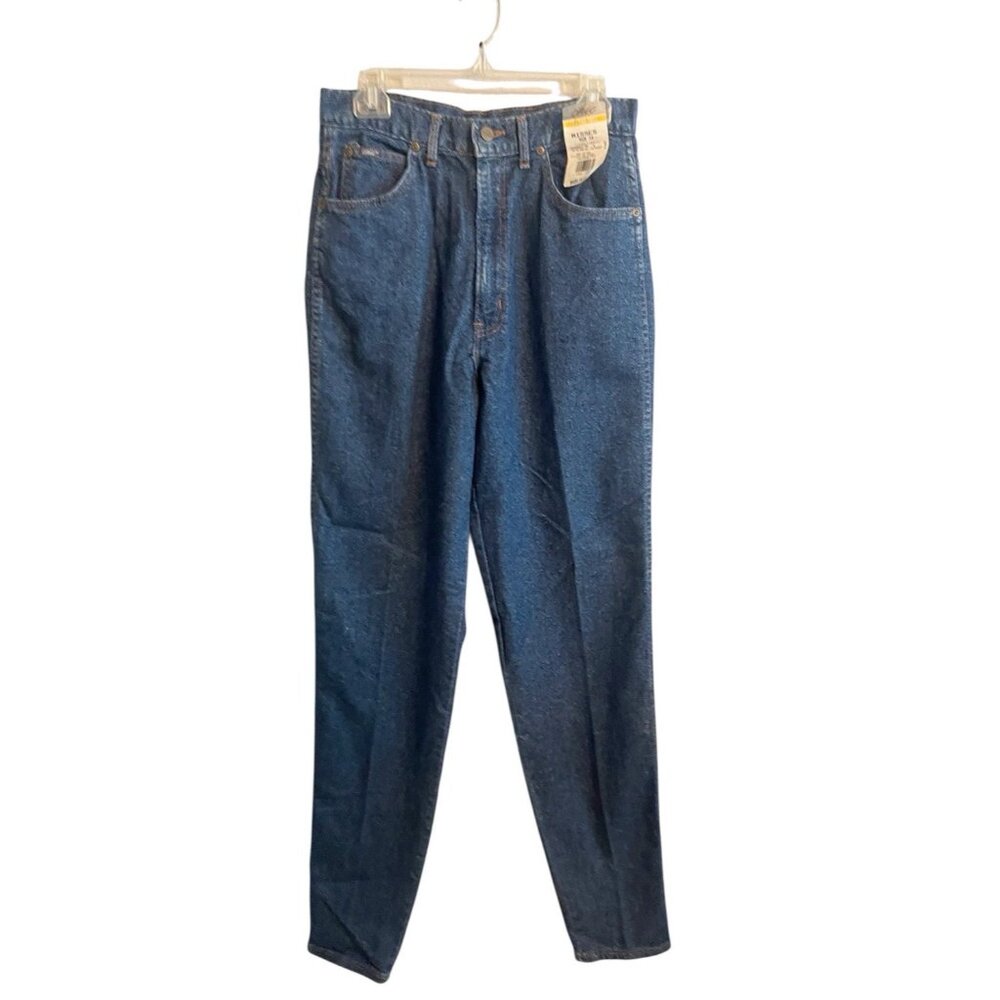 Vintage Chic Jeans 14 Tall High Waist Straight Leg Mom Jeans USA 80s 90s New